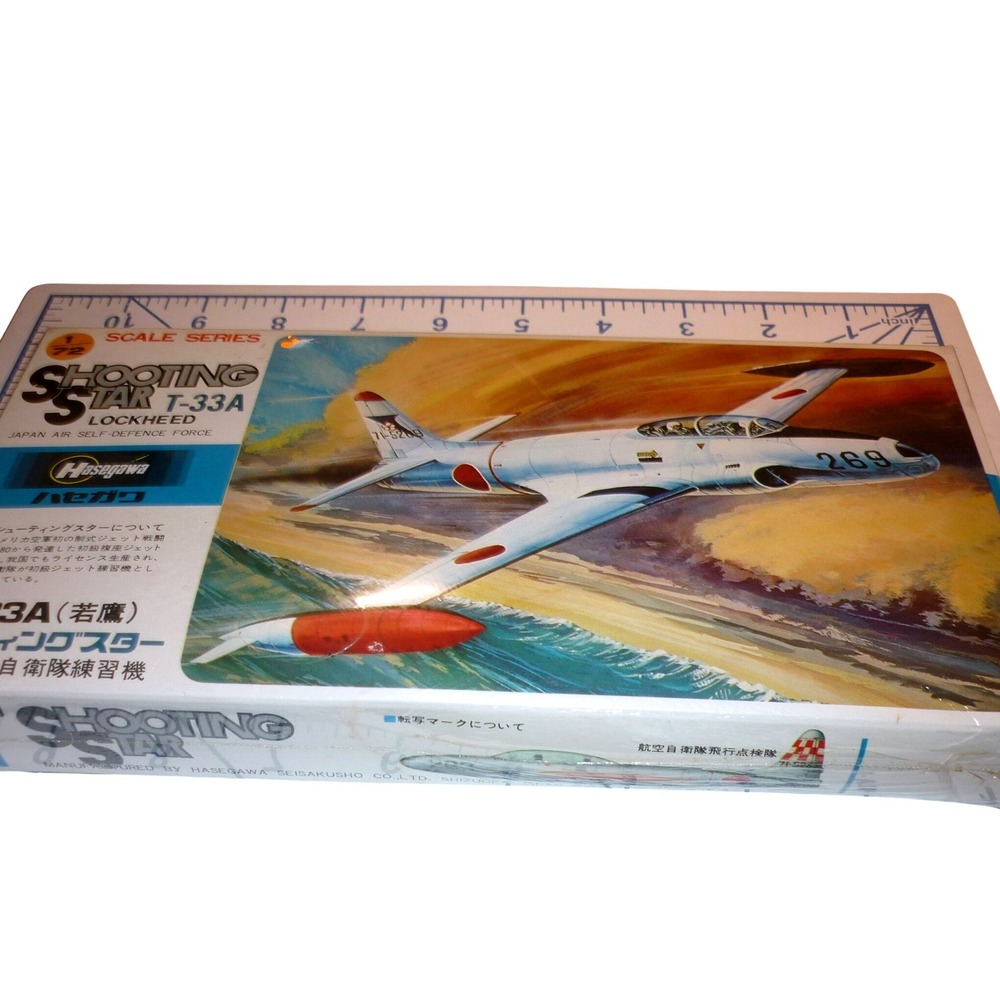 Hasegawa 1/72 Lockheed T-33A Shooting Star JSDF Model Kit A18 Factory Sealed